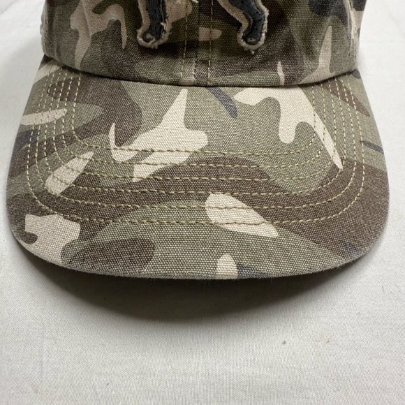 The Black Dog Kids Camouflage Hat with Dog Patch - Picture 2 of 7